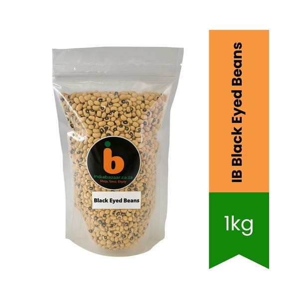 IB Black Eyed Beans 1Kg – Lobia / Black-Eyed Boontjies
