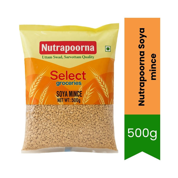 Nutrapoorna Soya Mince 500g – Plant-Based Protein Boontjies (Soya Mince)|BB:JUN.2026