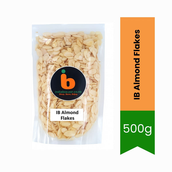 IB Almond Flakes 500g – Sliced Badam (Premium Nut Topping)