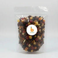 IB Fruit Munch Sweet & Chewy Mixed Fruit Candy (Fruity Toffee Pieces) | 500g - Colorful Fruit Flavored Soft Candies for Kids Birthday Parties, Loot Bags & Family Sharing | South Africa | India Bazaar