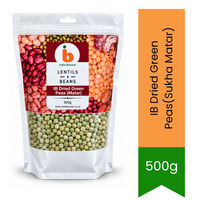 IB Dried Green Peas (Sukha Hara Matar) - Premium Whole Pulses & Pantry Staple | Rich Protein Source, Tender Texture & Wholesome Cooking | South Africa | India Bazaar