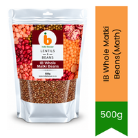 IB Whole Matki Beans (Moth / Math) - Smart Value, High Protein & Nutrient Rich | Perfect for Sprouts, Curries & Meals | South Africa | India Bazaar