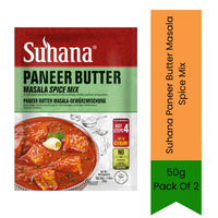 Suhana Paneer Butter Masala Spice Mix 2 X 50G