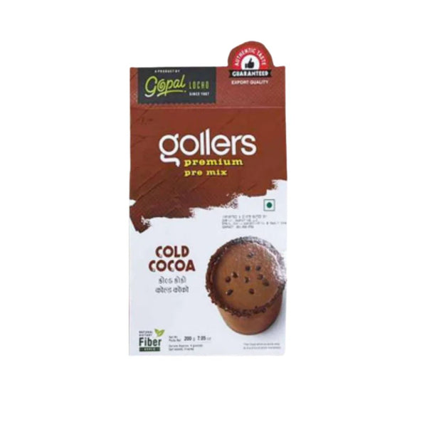 Golers Cold Cocoa Pre Mix – 200g | Makes 6 Glasses | Rich & Creamy |BB:02.FEB.2026