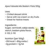 Ajwa Falooda Mix Badam Pista