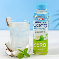OKF Coconut Drink Zero Sugar | 500ml - Low-Calorie Refreshing Coconut Water Beverage, Healthy Diet-Friendly Hydration | South Africa | India Bazaar