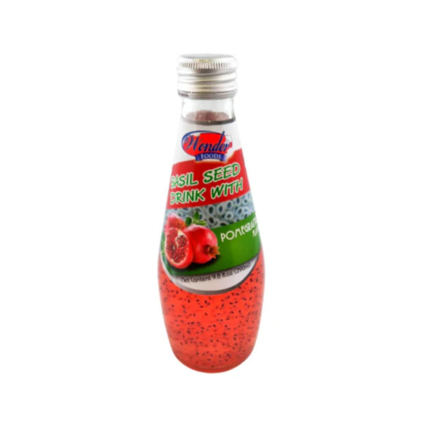 Wonder Foods Basil Seeds Pomegranate Flavor Juice
