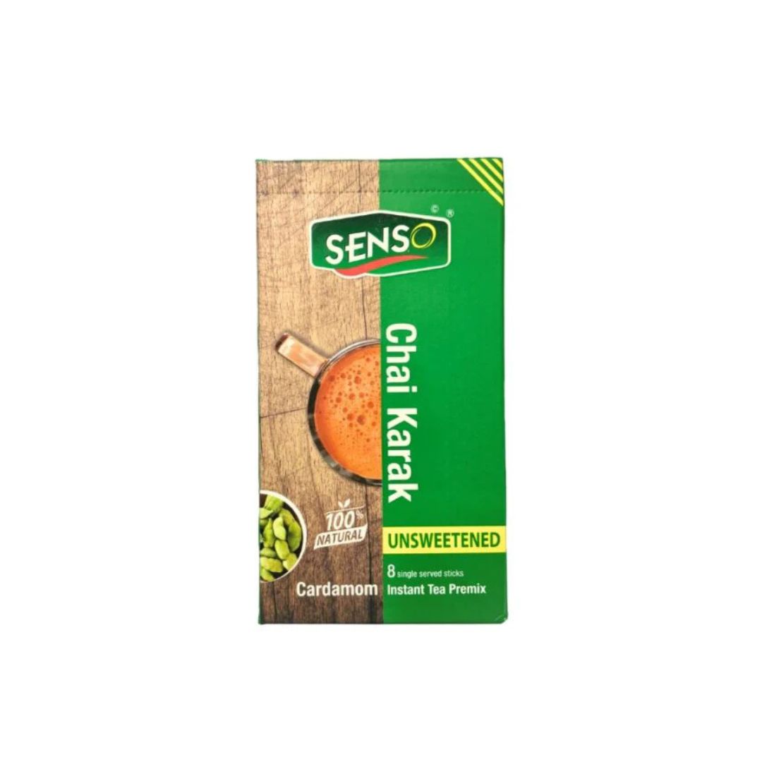 Senso Karak Chai Cardamom 8-Pack |Rich & Creamy Flavor |BB:16.NOV.2025