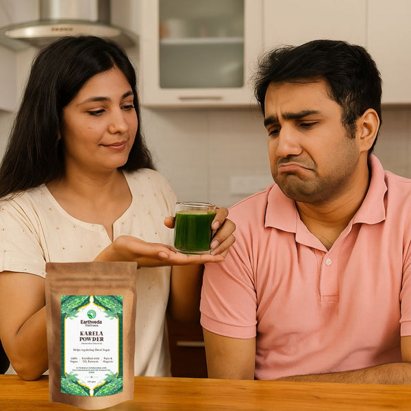 EarthVeda Karela Powder|BB:MAY.2027