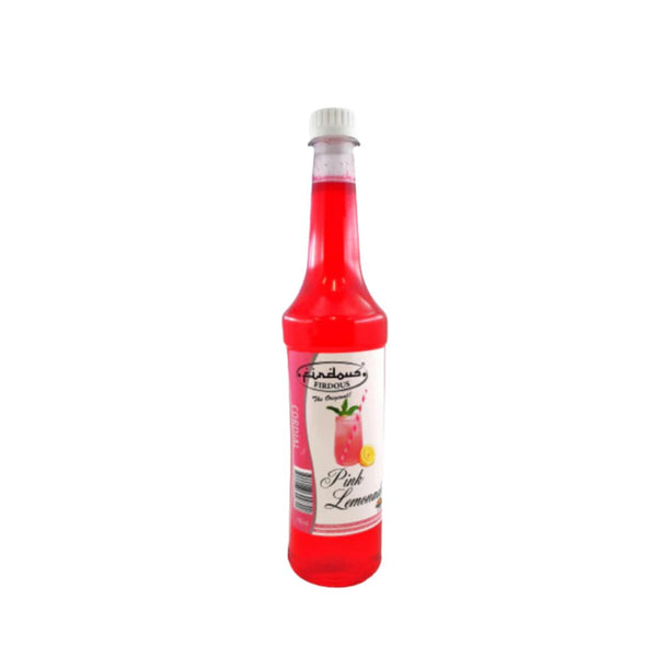 Firdous Pink Lemonade Cordial 750ml |BB:14.JUN.2026