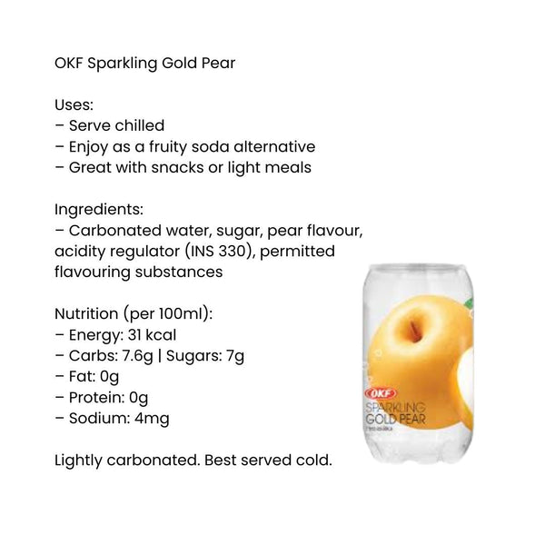 OKF Sparkling Gold Pear