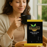 Divini Ginger Chai (Adrak Tea) | 220g - Sweetened Instant Tea Premix for Immunity & Quick Energy, Warming Bold Flavor | South Africa | India Bazaar