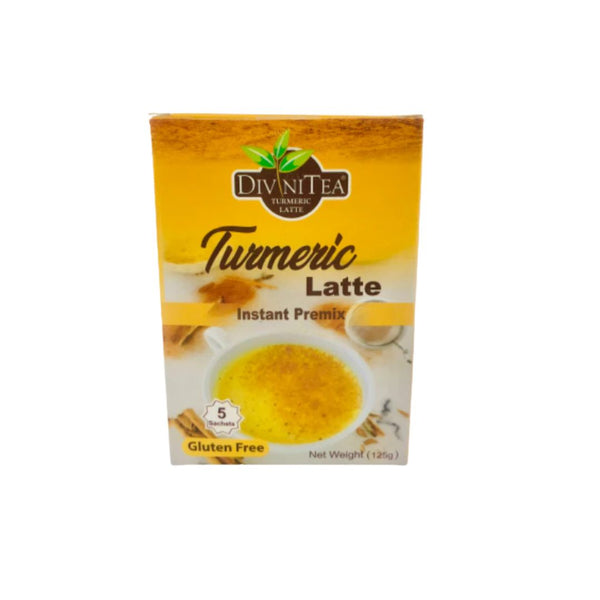 Divini Tea Turmeric Latte Instant Premix Gluten Free|BB:01.OCT.2026