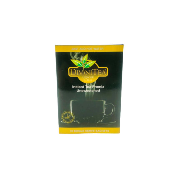 Divini Tea Ginger Chai Instant Tea Premix Unsweetened|BB:01.OCT.2026