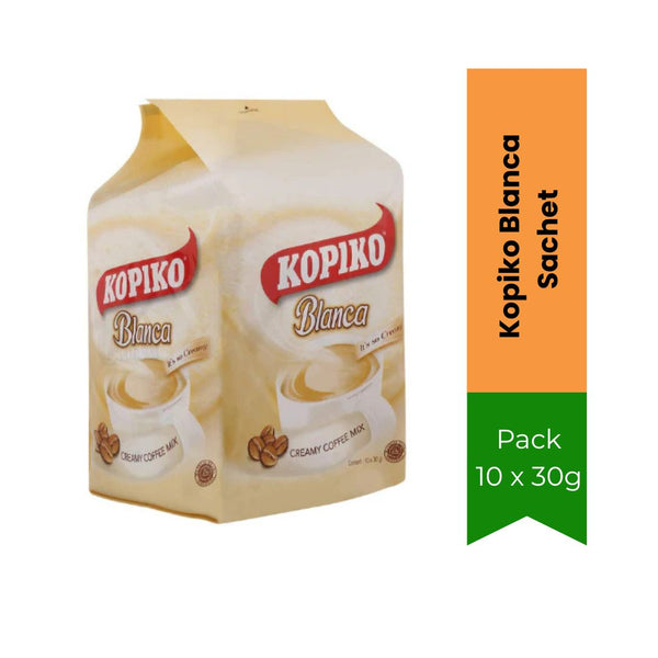 Kopiko Blanca Sachet Pack 10 X 30g |BB:20.OCT.2025