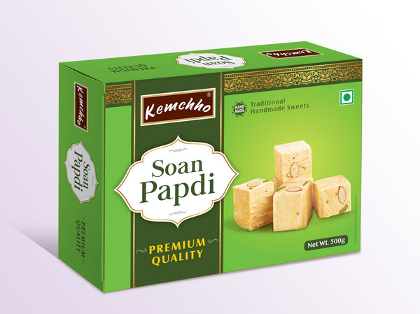 Kemchho Premium Soan Papdi Handmade Sweet 500g