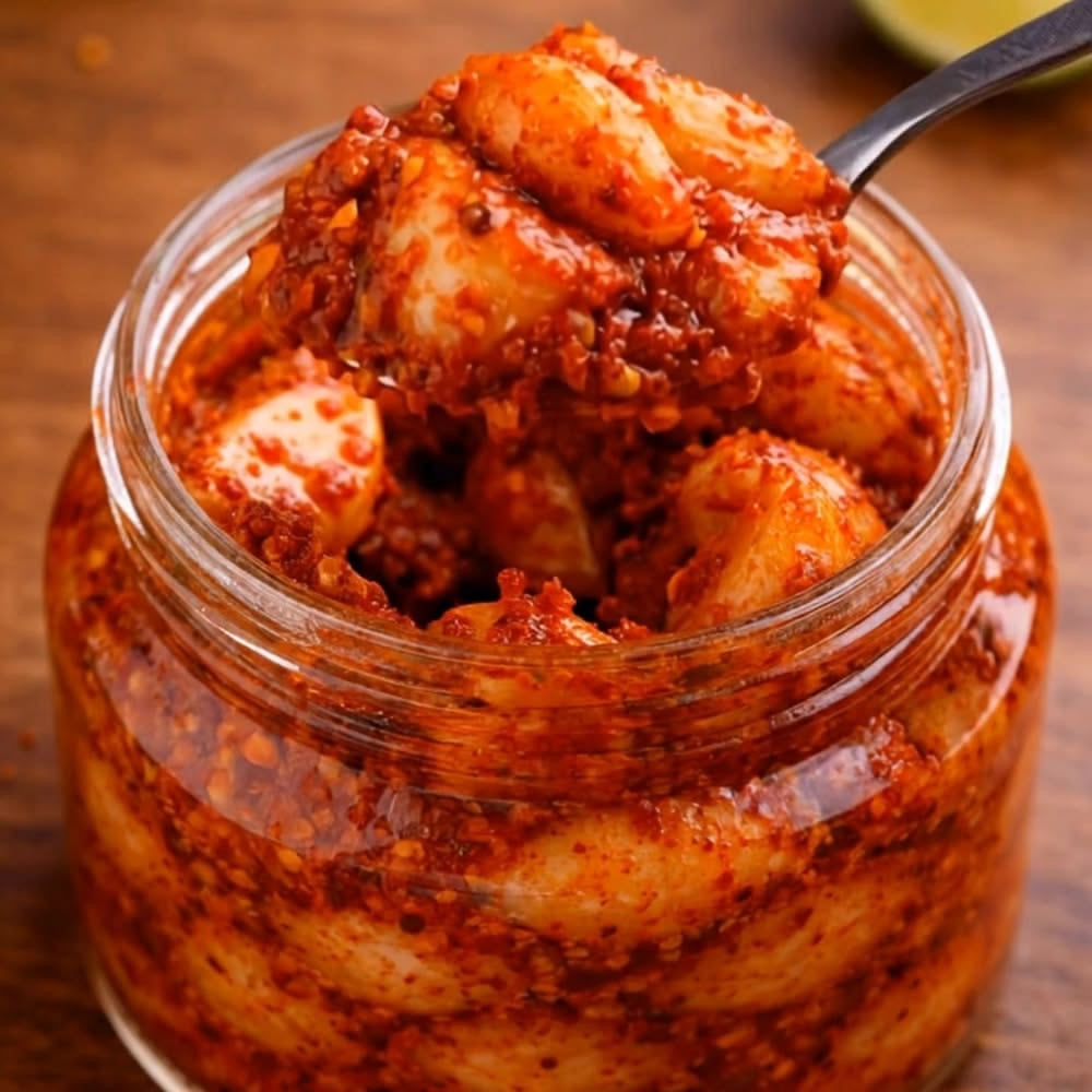 Shan Garlic Pickle (Lahsun Achar) | 320g - Spicy Garlic Condiment for Meals, Sandwiches & Snacks, Bold Flavor & Traditional Recipe | South Africa | India Bazaar