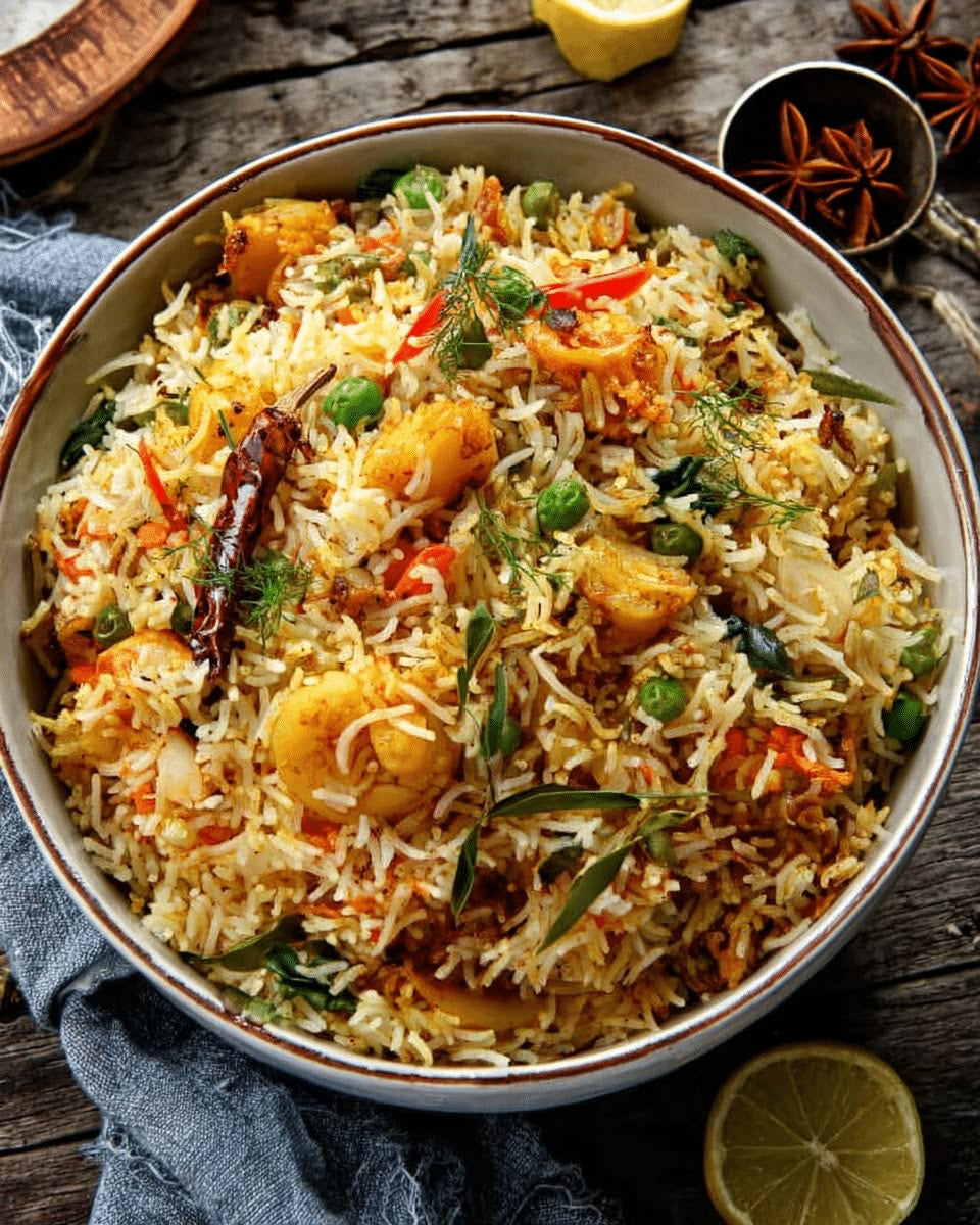 Mother's Recipe Vegetable Biryani Spiced Rice Spice Mix (Sabzi Biryani Masala) | 75g - Aromatic One Pot Cooking Blend for Festive Fragrant Pilaf & Veg Dum Rice, Rich Herbal Nuances | South Africa | India Bazaar