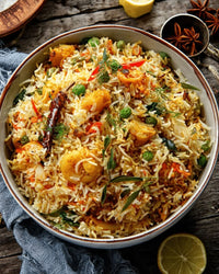 Mother's Recipe Vegetable Biryani Spiced Rice Spice Mix (Sabzi Biryani Masala) | 75g - Aromatic One Pot Cooking Blend for Festive Fragrant Pilaf & Veg Dum Rice, Rich Herbal Nuances | South Africa | India Bazaar