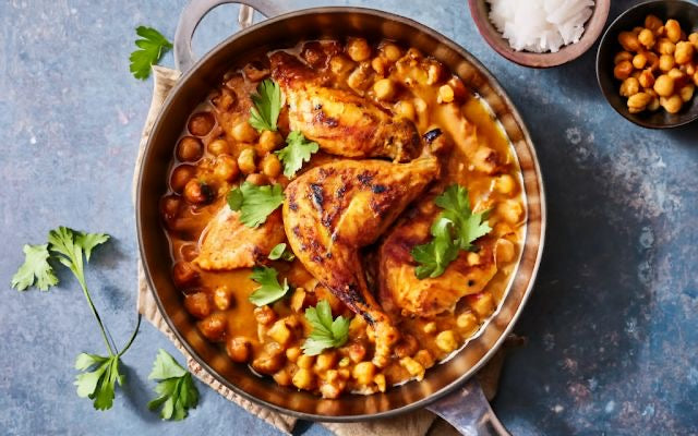 Shan Spiced Chicken & Chickpea Curry Mix / Murgh Cholay 50g | Rich, Savoury & Lightly Spicy | Perfect for Chicken, Beans & One-Pot Meals | South Africa | India Bazaar