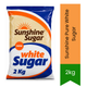 Sunshine Pure White Sugar - Premium Cane Sugar Granules | Perfect Daily Sweetness for Cooking, Baking & Tea Beverages | South Africa | India Bazaar