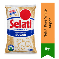 Selati Pure White Sugar - Pure Cane Granulated Sugar | Premium Quality Sweetener for Baking, Desserts & Hot Beverages | South Africa | India Bazaar