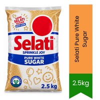 Selati Pure White Sugar - Pure Cane Granulated Sugar | Premium Quality Sweetener for Baking, Desserts & Hot Beverages | South Africa | India Bazaar