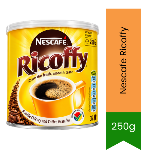 Nescafe Ricoffy - Classic Chicory & Coffee Mix | Smooth Mellow Flavor & Iconic South African Coffee Blend | South Africa | India Bazaar