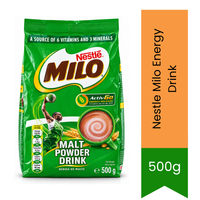 Nestle Milo Energy Drink - Chocolate Malt Beverage Mix | Rich Source of Essential Vitamins & Energy for Daily Vitality | South Africa | India Bazaar