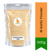 IB Garlic Powder (Lahsun Powder) - Premium Concentrated Dehydrated Garlic Dust for Quick Seasoning, Garlic Bread, Pasta & Stir-Fry Marinades | South Africa | India Bazaar