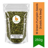 IB Green Pumpkin Seeds (Kaddu Ke Beej) - Nutrient-Dense Raw Pepitas for Baking, Salads & Healthy Snacking, High Protein & Zinc Boost | South Africa | India Bazaar