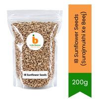 IB Sunflower Seeds (Surajmukhi Ke Beej) - Nutritious Low-Sodium Edible Kernels for Healthy Salad Toppings, Baking Granola & Heart Wellness | South Africa | India Bazaar