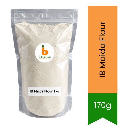 IB Maida Flour | 1kg - Premium Refined Wheat Flour | All-Purpose Baking & Indian Breads | Fine Texture & Authentic Quality | South Africa | India Bazaar