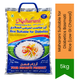 Maharani Parboiled Basmati Rice (Low GI Chawal) | 5kg - Sugar Control Diet Rice for Healthy Family Dinners, High Fiber Nutrition | South Africa | India Bazaar