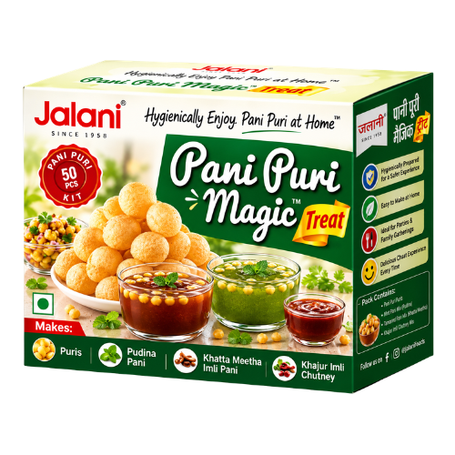 Jalani Pani Puri Magic | 230g - Instant Mint & Cumin Spiced Seasoning Powder for Street-Style Chaat Parties, Digestive Digestive Twist | South Africa | India Bazaar
