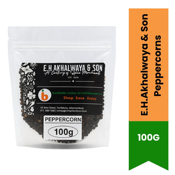 E.H.Akhalwaya & Son Peppercorns 100g