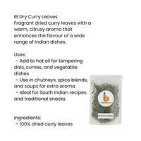 IB Dry Curry Leaves | 25g