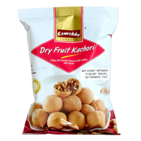 Kemchho Sweet Dry Fruit Balls Kachori (Mawa Dry Fruit Kachori) | 270g - Deep-Fried Crispy Pastry Shell Filled with Rich Nuts & Spices | Traditional Festive Gujarati Sweet Farsan, Perfect for Celebrations & Snacking | South Africa | India Bazaar