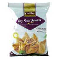 Kemchho Dry Fruit Samosa (Mewa Mitha Samosa) | 270g - Deep-Fried Crispy Triangular Pastry Stuffed with Premium Spiced Nuts | Rich Traditional Gujarati Teatime Savoury Sweet Snack for Festivals & Gatherings | South Africa | India Bazaar