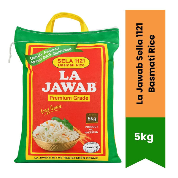 La Jawab Sella 1121 Basmati Rice