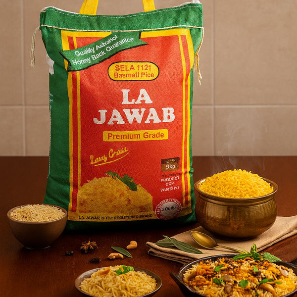 La Jawab Sella 1121 Basmati Rice