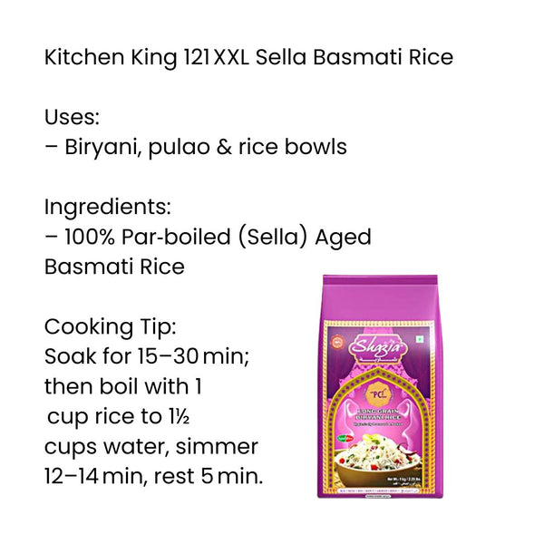 Shazia Long Grain Biryani Rice