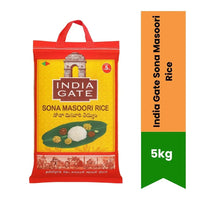 India Gate Sona Masoori Rice 5kg(RED BAG)