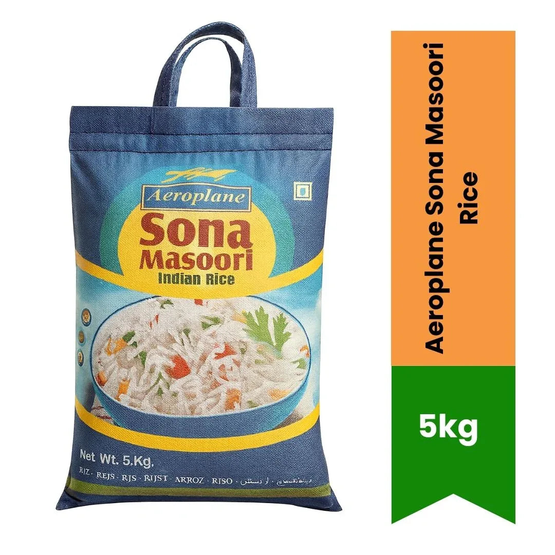 Aeroplane Sona Masoori Rice | 5kg
