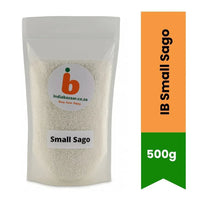 IB Small Sago (Choti Sabudana Pearls) | 500g - Premium Tapioca Pearls for Fasting Khichdi, Creamy Kheer Desserts & Vrat Upvas Meals | South Africa | India Bazaar