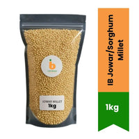 IB Jowar Millet (Sorghum Whole Grain) | 1kg - Gluten-Free Ancient Millet for Healthy Rotis & Porridge, High Fiber Weight Loss Staple | South Africa | India Bazaar
