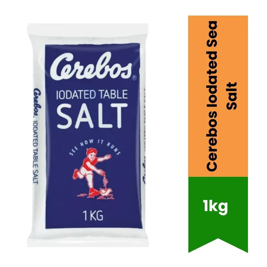Cerebos Iodated Sea Salt 1Kg