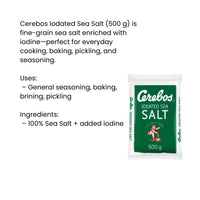Cerebos Iodated Sea Salt 500g