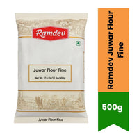 Ramdev Juwar Flour Fine (Sorghum Atta) - Gluten-Free Millet Flour for Healthy Roti & Bhakri, High Fiber & Nutritious | South Africa | India Bazaar