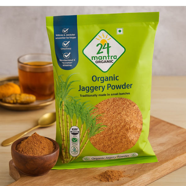 24 Mantra Organic Jaggery Powder|BB:24.APR.2026